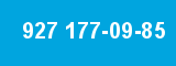 927 177-09-85